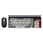 Комплект клавиатура+мышь Smartbuy SBC-201359AG-KW беспроводной, USB, 1600 DPI, чёрный, фото 1