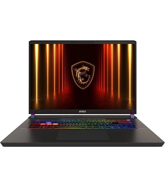 Ноутбук без сумки MSI Vector 17 HX A2XWJG Ultra9 275HX 17' 16:10 QHD+(2560 x 1600)240Hz DDR5 32Gb (16Gbx2),1Tb SSD, NV RTX 5090 (24Gb GDDR7),90Whr,3kg,1y,Dos,Gray