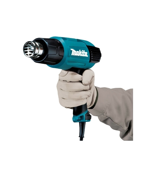 Фен Makita HG 6031 VK 1800Вт 250-500л/мин с регулировкой, с насадками, кейс