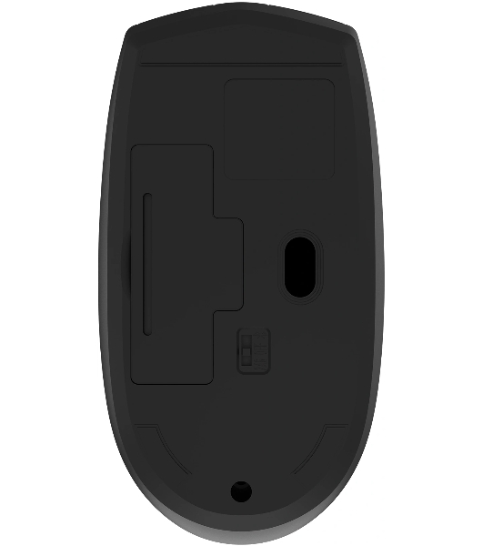 Мышь беспроводная Oklick 201MW черный, 1600 dpi, радиоканал, USB, кнопки - 4