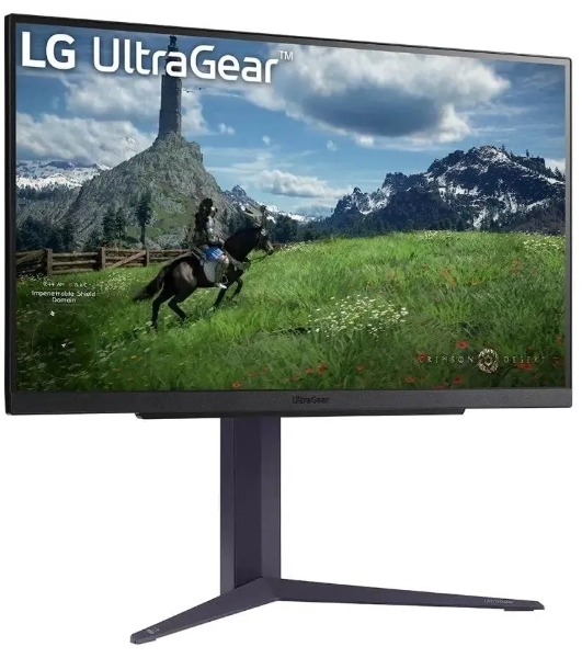 Монитор 27' LG UltraGear 27GS85Q-B IPS 2560x1440, 180 Гц, 1 мс, 16:9, 400 кд/м2, 2xHDMI, 1хDP, 1x3.5 мм, черный