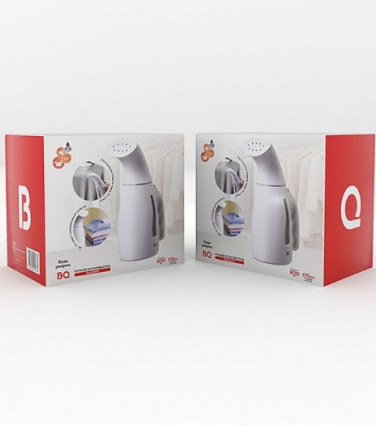Отпариватель BQ SG1001H серый, 800 Вт, 21 г/мин, 170 мл
