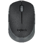 Мышь беспроводная Logitech M170 черный/темно-серый, 1000 dpi, радиоканал, USB, кнопки - 3, фото8
