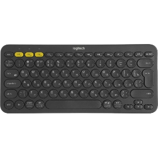 Клавиатура Logitech K380 беспроводная, Bluetooth, серый