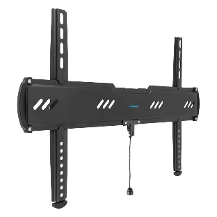 Кронштейн для телевизора Kromax Ultra Slim-100, 32'-90', макс. 55кг, настенный, фиксированный черный