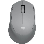 Мышь беспроводная Logitech M280 серый, 1000 dpi, радиоканал, USB, кнопки - 3, фото 1