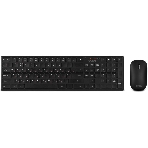 Комплект беспроводной SVEN ножничная клавиатура + мышь KB-C2550W черный (109 кл.,12Fn, 1000DPI, 2+1 кл.), фото 1