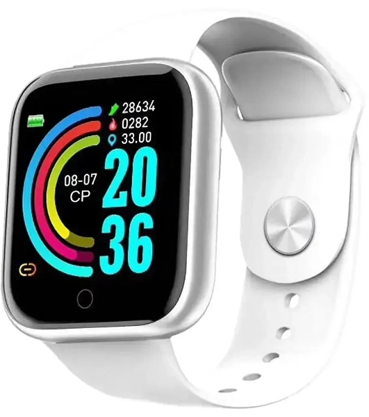 Умные часы IRBIS IceLine, 1.3', TFT, Bluetooth, IP65, белый