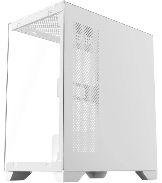 Компьютерный корпус Bloody BD-CC103 белый без БП mATX 7x120мм 1xUSB 2.0 1xUSB 3.0 audio bott PSU