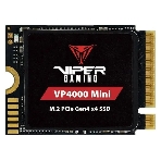 Накопитель SSD Patriot VP4000 Mini, 1Tb, PCIe 4.0 x4, M.2 2230, NVMe, R/W 5000/3500, с радиатором, фото 1