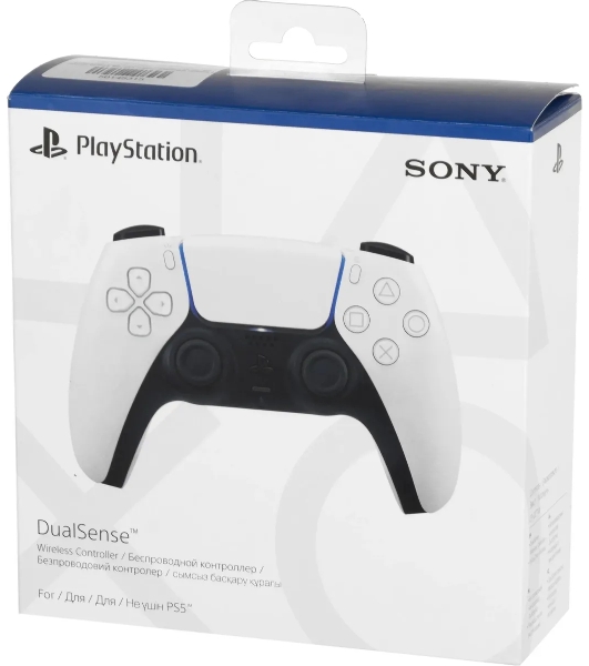 Геймпад Sony PlayStation 5 DualSense Wireless Controller белый (CFI-ZCT1W)