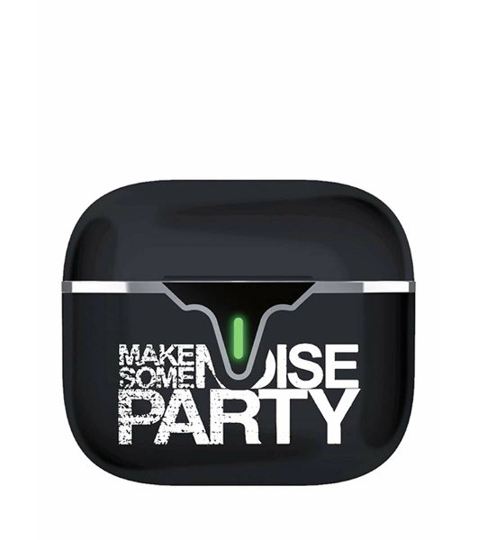 Наушники TWS QUMO LiFE 'Party' BT 0101 черный, вкладыши, Bluetooth, сенсорное управление, до 4 ч