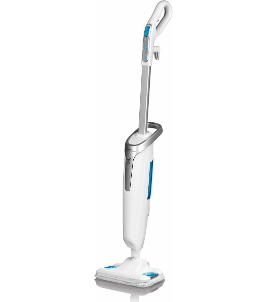 Пароочиститель Tefal VP6557RH белый, напольный, 1200 Вт, 23 г/мин, 700 мл