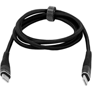 Кабель Digma DG-USBС-C-1M-100W USB Type-C (m)-USB Type-C (m) 1м черный