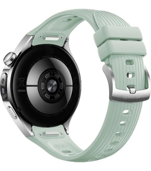 Умные часы HUAWEI Watch 5 Soc-L19F, 1.38' AMOLED, 4G, GPS, IP69, зеленый / серебристый