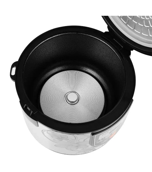 Мультиварка Centek CT-1498 Ceramic черный, сталь 700 Вт, 5.0л, КЕРАМИЧЕСКОЕ ПОКРЫТИЕ ЧАШИ, 10 пр-м.
