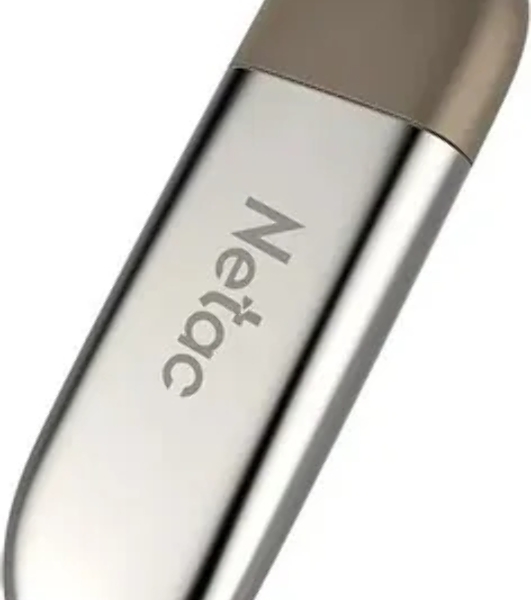 Флешка USB Netac U352 (NT03U352N-032G-32PN), 32Gb, USB 3.0, R/W 110/50, серебристый