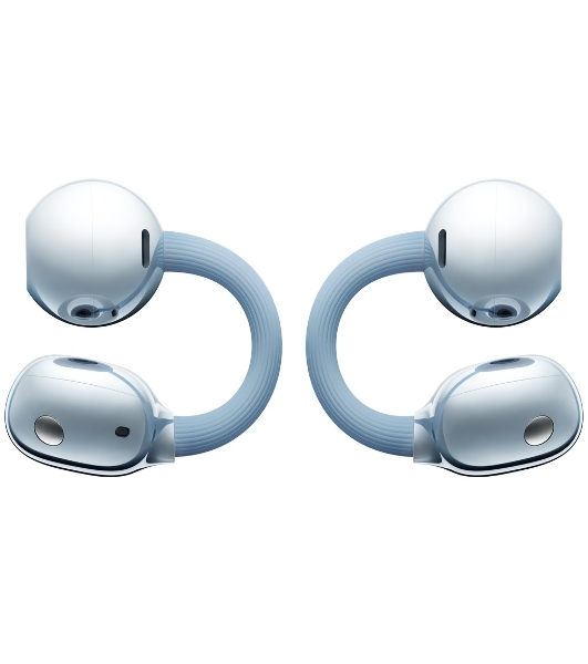 Наушники TWS Huawei FreeClip 2 синий, открытые (клипсы), Bluetooth, быстрая зарядка, до 8 ч