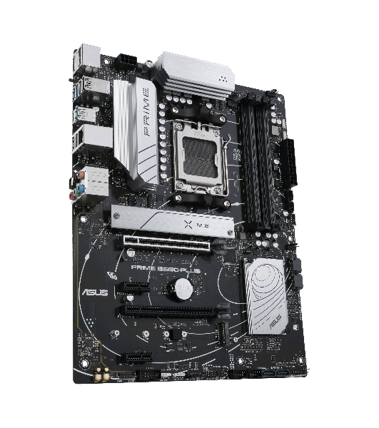 Материнская плата ASUS PRIME B650-PLUS-CSM, AM5, AMD B650, 4xDDR5, 4xSATA, 2xM.2, 1xPCIe 4.0 x16, 2xPCIe 4.0 x1, 1xDP, 1xHDMI, 1x2.5Gb LAN, 4xUSB-A 10Gbps, 2xUSB-A 5Gbps, 2xUSB-A 2.0, 5x3.5 мм, 7.1, ATX