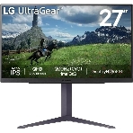 Монитор 27' LG UltraGear 27GS85Q-B IPS 2560x1440, 180 Гц, 1 мс, 16:9, 400 кд/м2, 2xHDMI, 1хDP, 1x3.5 мм, черный, фото 1