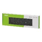 Клавиатура проводная Acer OKW122, USB, черный, фото3