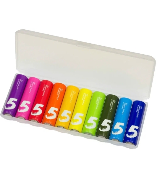 Батарейки Xiaomi ZI5-AA Rainbow Colors (10 шт.) AA510