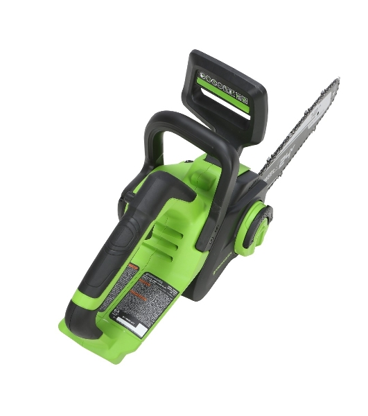 Цепная пила аккумуляторная GreenWorks GD24CS30K4, 24V, 30 см, бесщеточная, c АКБ 4 А·ч и ЗУ (2007007UB)