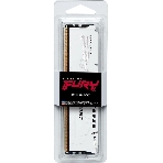 Оперативная память Kingston Fury Beast, DDR5, 32Gb (1x32GB), 5600MHz, CL40, DIMM, радиатор, белый, фото2