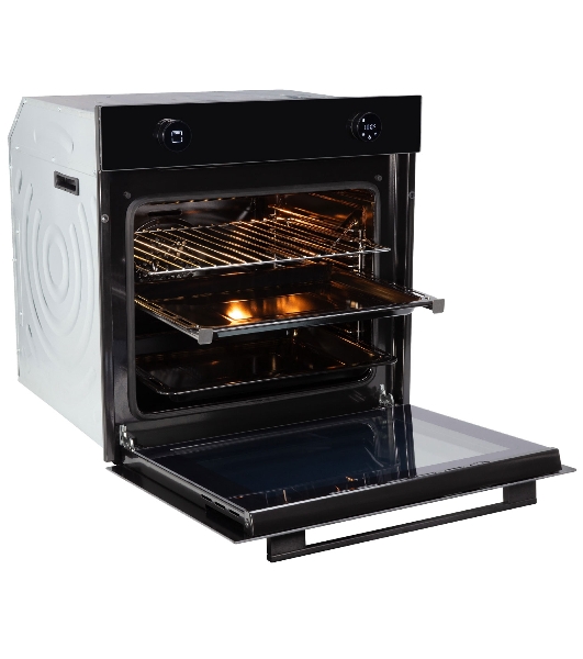Духовой электрический шкаф Zigmund & Shtain E 160 B черный, 72 л