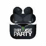 Наушники TWS QUMO LiFE 'Party' BT 0101 черный, вкладыши, Bluetooth, сенсорное управление, до 4 ч, фото 1