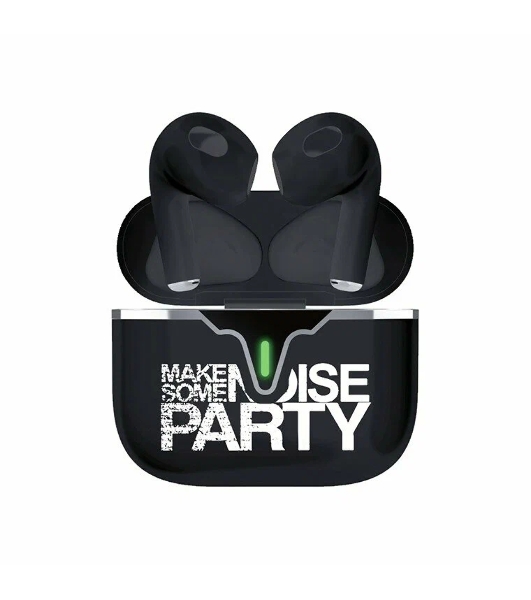 Наушники TWS QUMO LiFE 'Party' BT 0101 черный, вкладыши, Bluetooth, сенсорное управление, до 4 ч