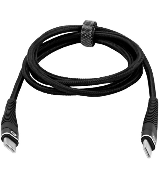 Кабель Digma DG-USBС-C-2M-100W USB Type-C (m)-USB Type-C (m) 2м черный