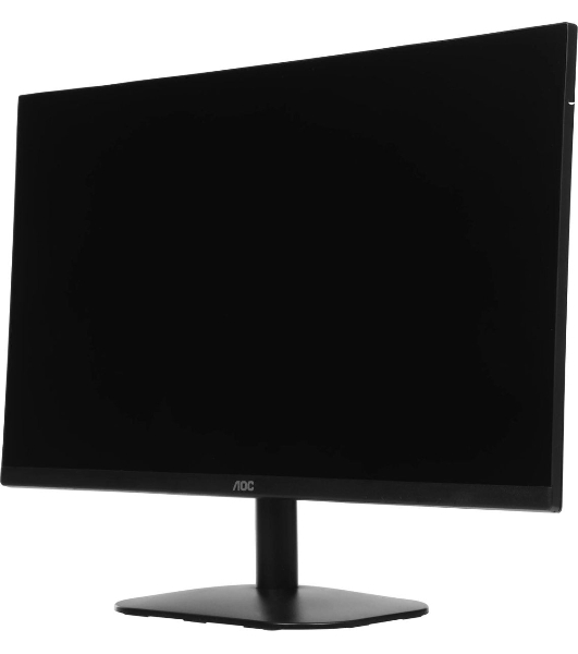Монитор 27' AOC Value Line 27B2QAM VA 1920x1080, 75 Гц, 4 мс, 16:9, 250 кд/м², 1xHDMI, 1хDP, 1x3.5 мм, черный