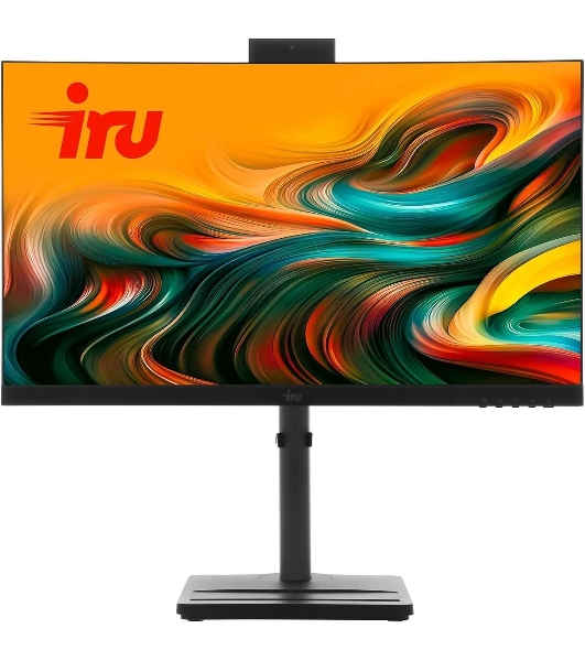 Моноблок IRU Tactio 24ID 24.5' Full HD i3 1215U (1.2) 8Gb SSD 256Gb UHDG Win 11Pro 64 GbitEth WiFi BT 90W Cam черный 1920x1080