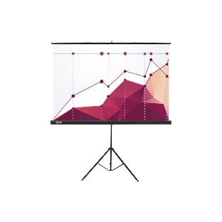 Экран для проектора Cactus CS-PST-180x180, 100 ', 1:1, напольный, рулонный, белый  матовый