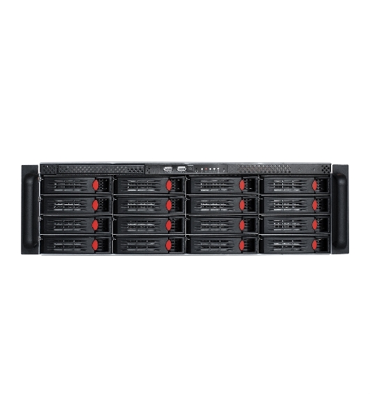 Серверная платформа ExeGate EX292419RUS Pro 3U660-HS16 (RM 19', высота 3U, глубина 660, Redundant БП 2x550W, 16xHotSwap, USB)