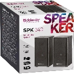 Акустическая система Defender SPK-240 2.0 черный (2x3 Вт, USB пит, раз. д. науш.), фото2