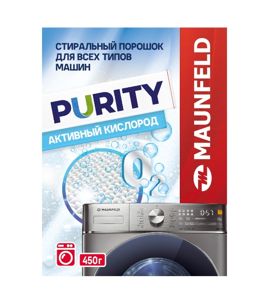 Стиральный порошок Maunfeld Purity Активный кислород Automat 450 г MWP450SO