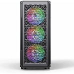 Компьютерный корпус Accord 3338 черный без БП ATX 1xUSB2.0 1xUSB3.0 1xUSB3.1 audio bott PSU, фото4