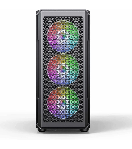 Компьютерный корпус Accord 3338 черный без БП ATX 1xUSB2.0 1xUSB3.0 1xUSB3.1 audio bott PSU