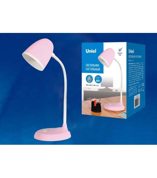 Настольная лампа UNIEL (UL-00003653) TLI-228 PINK E27