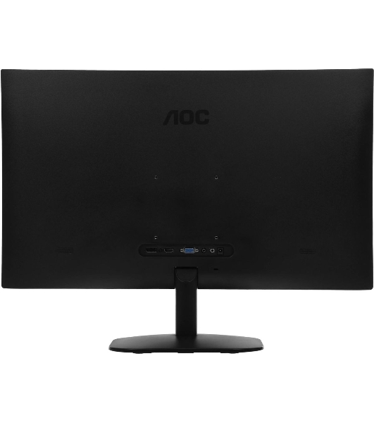 Монитор 27' AOC Value Line 27B2QAM VA 1920x1080, 75 Гц, 4 мс, 16:9, 250 кд/м², 1xHDMI, 1хDP, 1x3.5 мм, черный