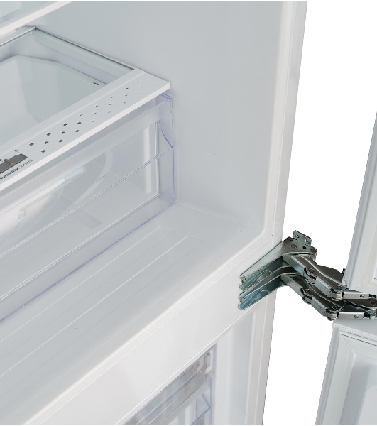 Холодильник Schaub Lorenz SLU E235W5 BUILT-IN белый двухкамерный 180/63 л морозилка снизу, капельная