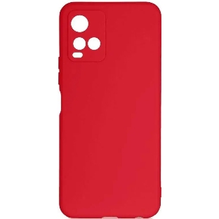 Чехол (клип-кейс) DF vCase-06 для Vivo Y21/Y33s красный