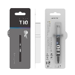 Термопаста ALSEYE T10 Thermal conductivity: 13.9W/m-k Color: Gray Conductivity: non-conductive specific gravity: 2.7g/cm³@25℃ Capacity: 1.2мл Weight: 2G, фото6