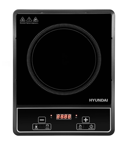 Плита электрическая Hyundai HYC-0121 черный пирокерамика (настольная)