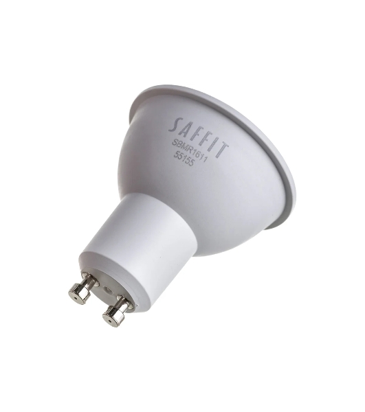 Лампа светодиодная SAFFIT SBMR1611 (55155) 11Вт 230В GU10 белый