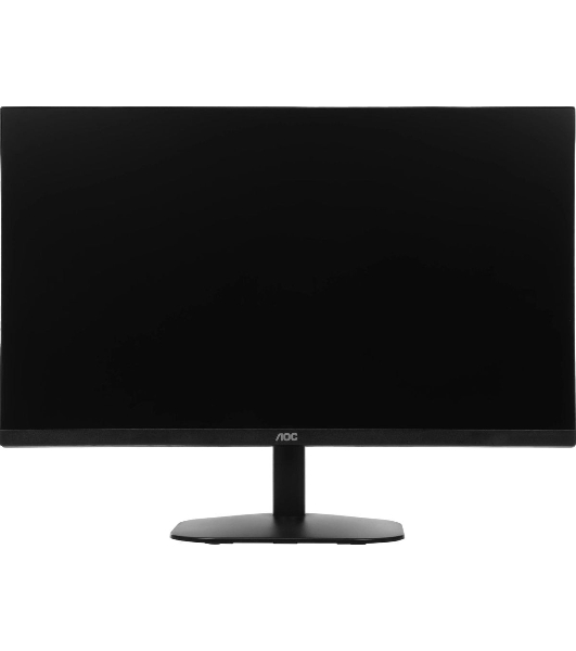 Монитор 27' AOC Value Line 27B2QAM VA 1920x1080, 75 Гц, 4 мс, 16:9, 250 кд/м², 1xHDMI, 1хDP, 1x3.5 мм, черный