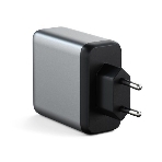 Сетевое зарядное устройство Satechi ST-UC100WSM-EU Charger 100W с технологией GaN Power, серый космос, фото5