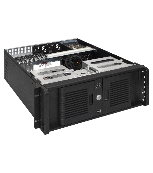 Серверный корпус ExeGate EX293250RUS Pro 4U480-15/4U4132 (RM 19', высота 4U, глубина 480, БП 700RADS, USB)